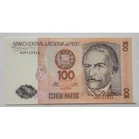 Перу 100 инти образца 1987