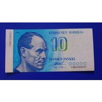 Финляндия 10 марок 1986