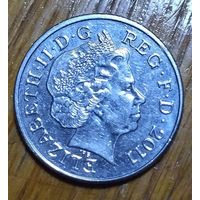 Великобритания, 10 пенсов 2011 года