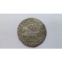 Полугрош 1562 L/LITVA хвост вниз
