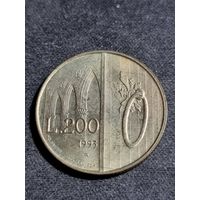 Сан-Марино 200 лир 1993