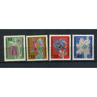 ФРГ - 1963 - Флора - [Mi. 392-395] - полная серия - 4 марки. MNH.  (Лот 98Gs)-T41P21