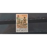 РАСПРОДАЖА. СЕНТ-КРИСТОФЕР, АНГИЛЬЯ 1963г. Чист**