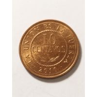 Боливия 10 сентаво 2010