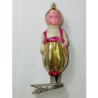 Игрушка на ёлку ,  Маленький Мук , винтаж , стекло , СССР .