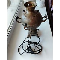 Самовар электрический. Латунь.