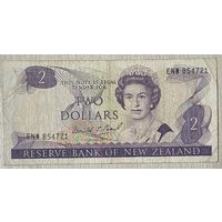 Банкнота Новая Зеландия 2 доллара 1989 - 1992 год.