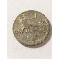 Италия 20 сентизим 1920