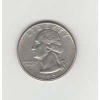 Квотер (25 центов) США 1995 Р Лот 8269