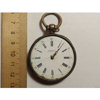 Редкие ЧАСЫ СЕРЕБРО старинные КАРМАННЫЕ Царские 6