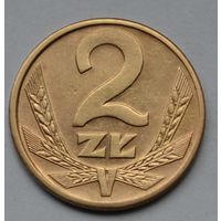 Польша, 2 злотых 1988 г.