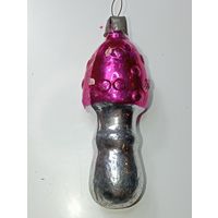 Ёлочная игрушка - Гриб , СССР .