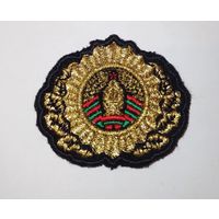 Кокарда вышитая