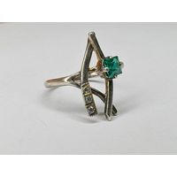 Серебряное кольцо 925 пр. Размер 19,5 мм.  С рубля.