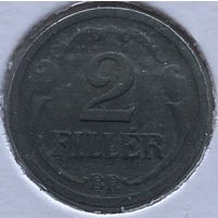 Венгрия 2 филлера 1944 г. В холдере