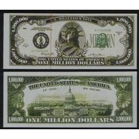 Сувенир США US_ свобода и капитолия 1.000.000 долларов 2000 год A17762000B (na07 ТОРГ/ВАША ЦЕНА