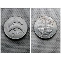 Исландия 5 крон 2008/дельфины