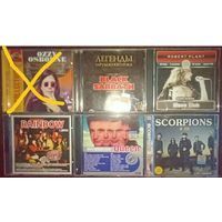Диски MP3, Black Sabbath, Robert Plant, Rainbow, Queen, Scorpions. Цена за один диск