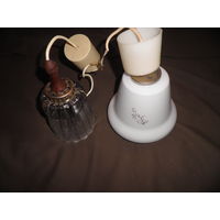 Светильники потолочные 2 шт.,времён СССР.