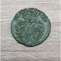Солид (шеляг) 1749 г. Редкость. Пробный.