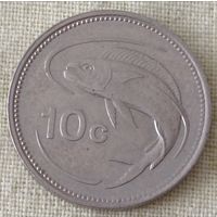 Мальта. 10 центов 1991 года.