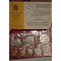 Набор монет Новая Зеландия 1969 г.