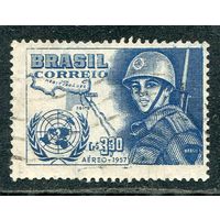 Бразилия. Бразильский батальон в составе группы войск ООН. Суэцкий канал