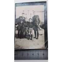 Красавцы!!! 1944 летчики  боевое -ФОТО герой СССР подписано А39)(2)
