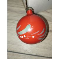 Ёлочная игрушка СССР шар