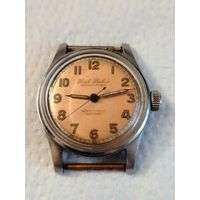 ЧАСЫ ПАВЕЛ БУРЕ ПОСЛЕ 1917 ГОДА  (В ЭМИГРАЦИИ) КОРПУС НЕРЖ