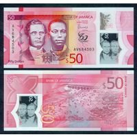 Ямайка 50 Долларов 2022 год, "60 лет Независимости", UNC