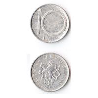 10 геллеров Чехия 1997 года