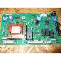 Плата управления газовым котлом, исправная, с индикатором.