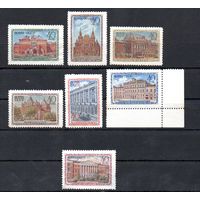 Музеи Москвы СССР 1950 год 7 марок