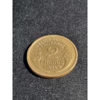 Франция 2 франка 1936 (состояние)
