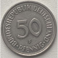Германия 50 пфеннигов 1982 г. F
