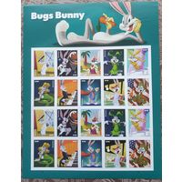 2020 Комиксы - 80-летие Багса Банни ( самоклеющиеся, вечные марки) - США