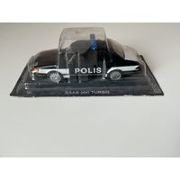 Полицейские машины мира Saab.