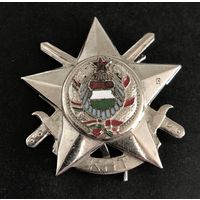 Знак "КНТ", военное пятиборье, Венгерская Народная Республика, 1961-1970 гг., тяжёлый