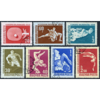 Спорт Борьба Плавание Теннис Чемпионат Европы мира 1958 Венгрия