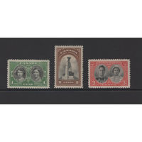 1939 Канада** Королевский визит, Король Георг VI, Королева Елизавета, Принцессы Елизавета и Маргарет SG#372-374
