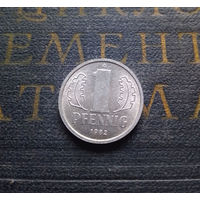 1 пфенниг 1982 (A) Германия ГДР #08 aUNC