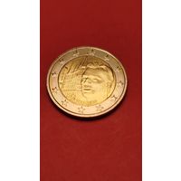 2 Евро 2007. Люксембург. Замки Люксембурга - Дворец Великих герцогов С рубля. (16)