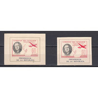 Президент Рузвельт. Эквадор. 1949. 2 блока. Michel N 188-189 (10,0 е).