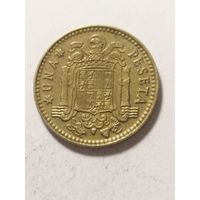 Испания 1 песета 1975(80)
