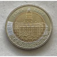 Польша 5 злотых 2021 - Замок Ксёнз в Валбжихе - UNC!