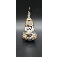 Елочная игрушка Мальчик на санках,СССР
