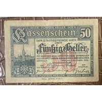 Нотгельд Австрия Вена, 20 геллеров 1920 год