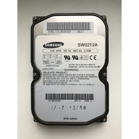 Жесткий диск Samsung SpinPoint W2100 SW0212A 2.1GB 5400RPM ATA-33 512KB Cache 3.5"