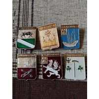 Гербы городов. Сборный (1).